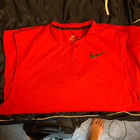 Nike Other - 2 red Nike shirts